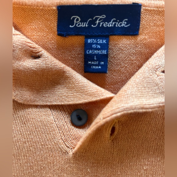 Paul Frederick Men’s Silk and Cashmere Sweater - Picture 3 of 3